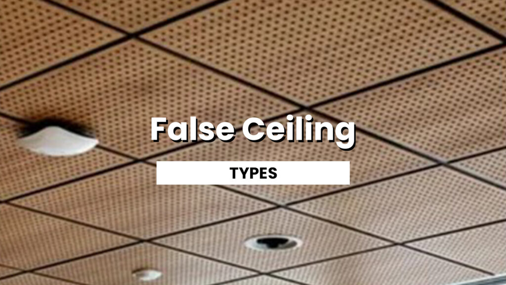 False Ceiling Types Explained | Amplus