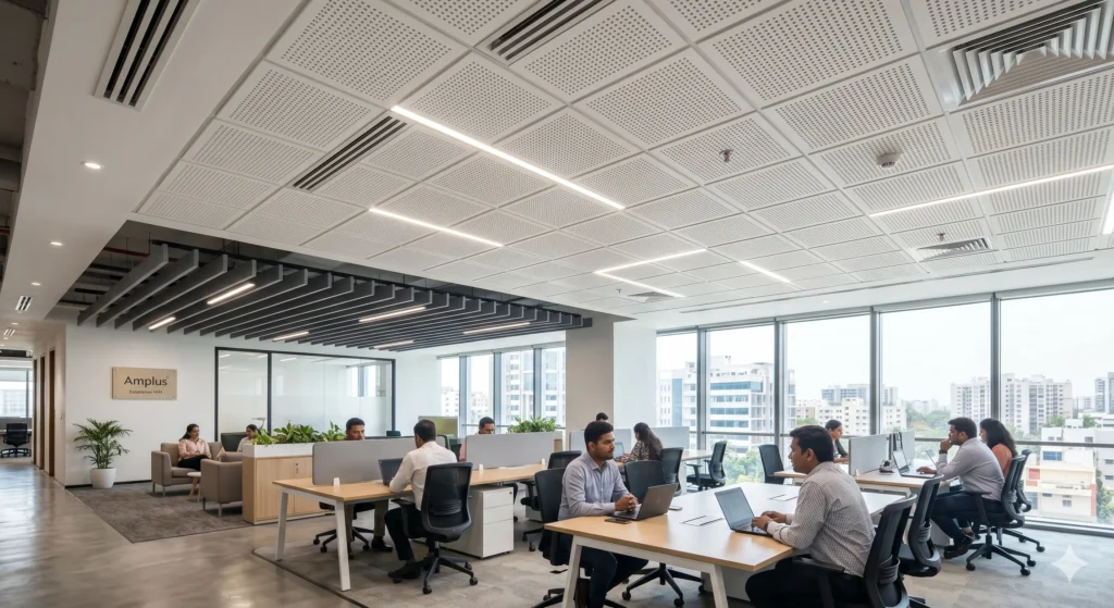 What are Acoustic Ceilings, How Do They Work And What are The Benefits?