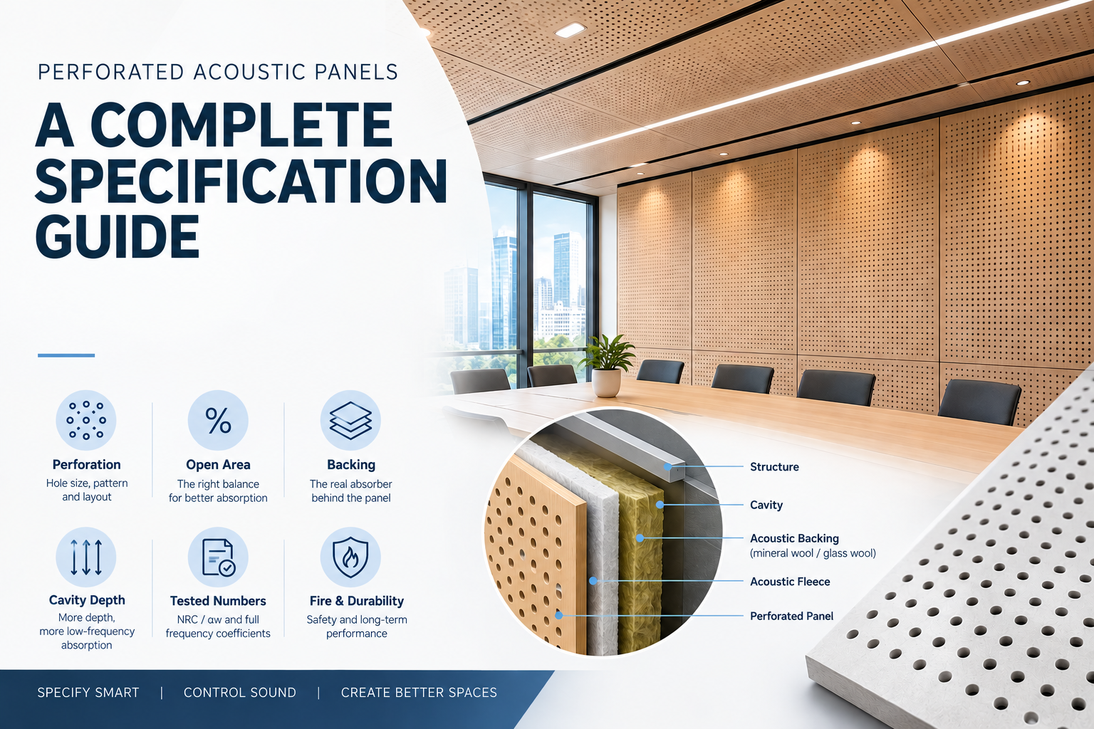 Perforated Acoustic Panels: A Complete Specification Guide
