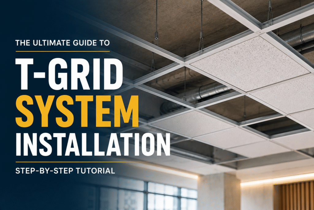 The Ultimate Guide to T-Grid System Installation: Step-by-Step Tutorial