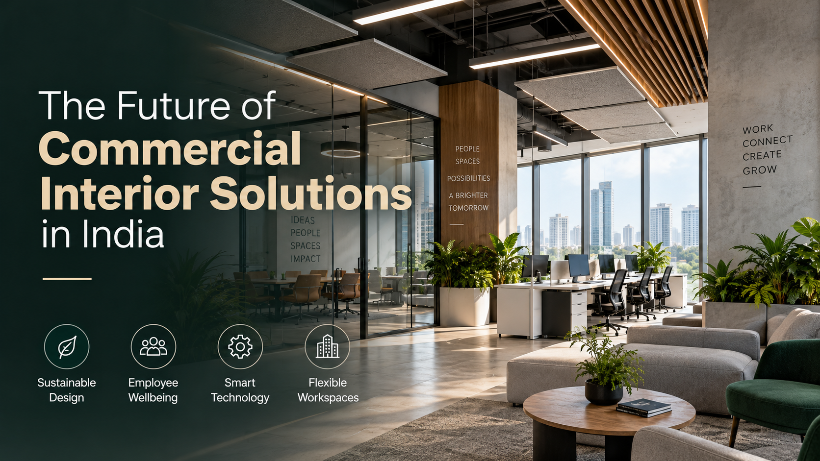 The Future of Commercial Interior Solutions in India